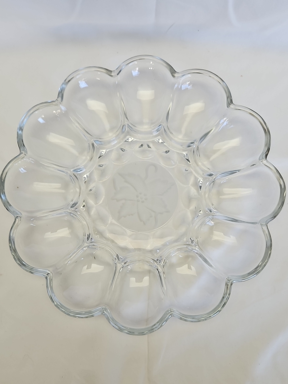 Princess House Fantasia Devilled Egg Tray.